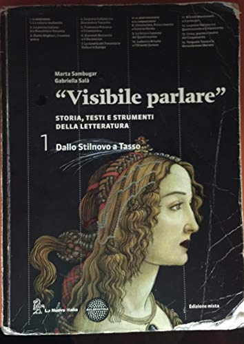 9788822172679 Visibile parlare volume 1. Dallo stilnovo a tasso