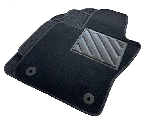 Alfombrillas para Jeep Compass desde 2016 a medida con talonera de goma 6