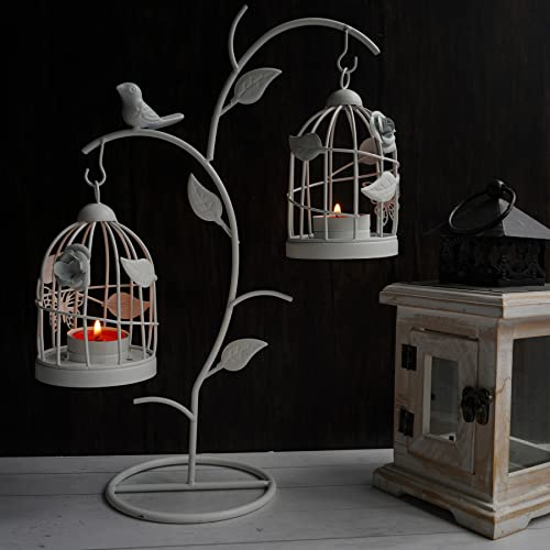 Moroccan Style Candle Stick Candleholder Vintage Tea Light Candle Holder Hollow Bird Cage Candlestick Wedding Christmas Decorations Gifts #TOP1