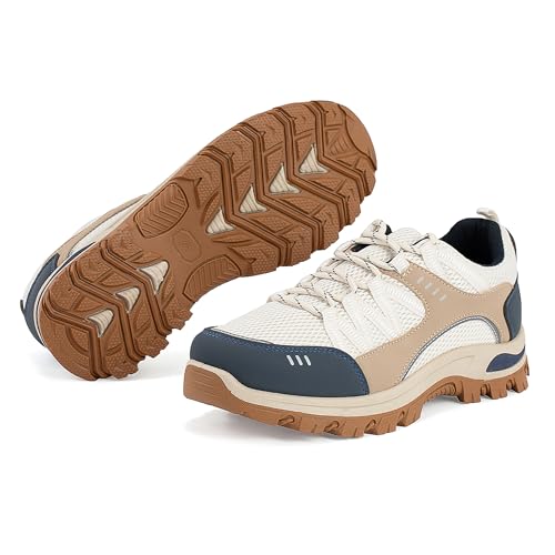 JOMIX Zapatillas Trekking Hombre Zapatos de Trekking y Senderismo Deportivas Ligeras y Transpirables Calzados Urbanos Antideslizantes para Montaña y Uso Diario MOS250648 Beige 43 JOMIX Zapatillas Trekking Hombre Zapatos de Trekking y Senderismo Deportivas Ligeras y Transpirables Calzados Urbanos Antideslizantes para Montaña y Uso Diario MOS250648 Beige 43