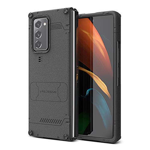 VRS Design Hard Drop Active, Sturdy Case for Galaxy Z Fold 2 5G (2020) Case Sand Stone