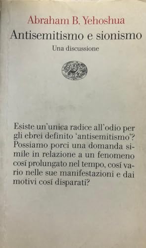 Antisemitismo e sionismo. Una discussione