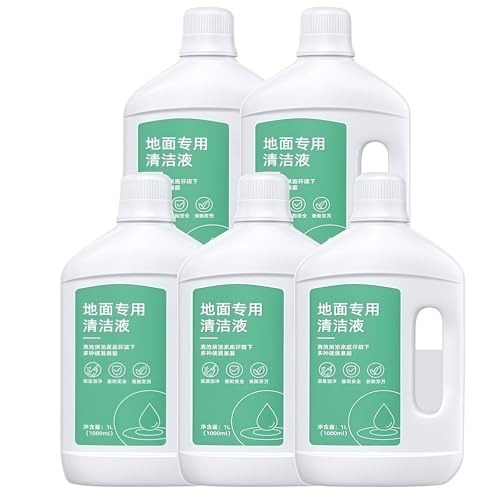 Líquido Limpiador De Pisos 5 Botellas De 1L Compatible Con Midea Es Universal For Todas Las Series Piezas De Aspiradora Limpiador De Líquidos