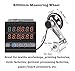 Digital Length Meter Counter, Measuring Wheel in Feet, Inch, Meter, Yard, 0-999999 Mechanical Counter, Cable Wire Length Meter Counter, High Precision for Textile Cloth Printing Paper Board