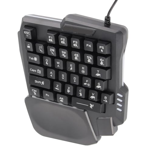 Teclado Gamer Wisoqubtzhfxwiga USB Maltron 35 Teclas