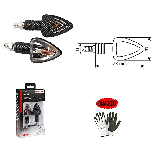 RTICOLO NUOVO E DISPONIBILE QUESTA MAGNIFICA OFFERTA PREVEDE: INDICATORI DI DIREZIONE A LAMPADINA 21W COPPIA DI FRECCE CON LUCE ARANCIO UNIVERSALE PER TUTTI GLI ANNI DI PRODUZIONE FOCAL - OMOLOGATO MOTO COSTRUTTORE: LAMPA CODICE PRODOTTO: 90066 COSA RICEVERETE:1 confezione frecce a lampadina LA PASSIONE DELLE DUE RUOTE PER UN VERO MOTOCICLISTA DA LA GIOIA DI VIVERE DESCRIZIONE E CARATTERISTICHE PRODOTTO: Focal, indicatori direzione a lampadina 21w - Lente bianca