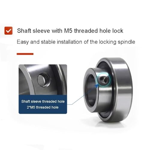 Roulement bague intégrée 6004LT15 haute précision pour brodeuse 2pcs - 5