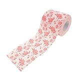 FOMIYES Rosen Toilettenpapier Badezimmer Essentials Badezimmer Accessoire Schreibtisch Dekorationspapier Gästehandtuch Urlaubs Papierhandtücher Großes Seidenpapier