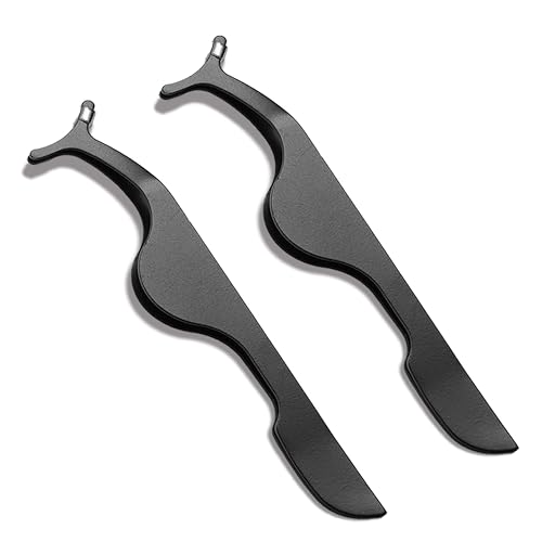 TEMPERIA (2pcs) Fake Eyelashes Extension Applicator Makeup Accessories Tools – Creates Eye-Opening & Lifted Lashes – False Eyelash Curler for Women & Girls – Suitable for All Eye Shapes (HS318)