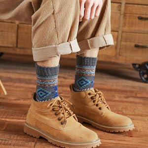 ICEIVY 5-Pair Women's Wool-Blend Winter Socks - image 2