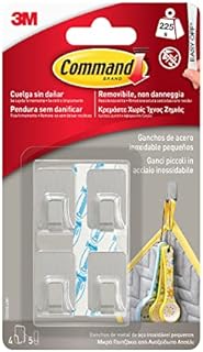 Command 17031SS Stainless Steel Hook, Silver