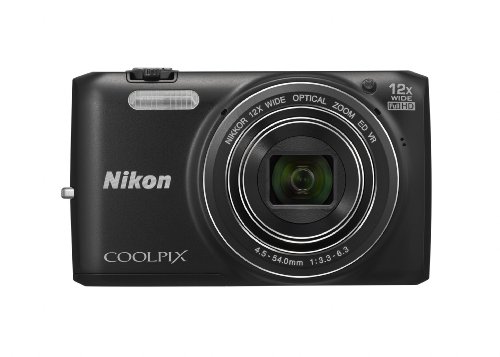 Nikon COOLPIX S6800 16 MP Wi-Fi CMOS Digital Camera with 12x Zoom NIKKOR Lens and 1080p HD Video (Black) (Discontinued by Manufacturer) Nikon COOLPIX S6800 16 MP Wi-Fi CMOS Digital Camera with 12x Zoom NIKKOR Lens and 1080p HD Video (Black) (Discontinued by Manufacturer)