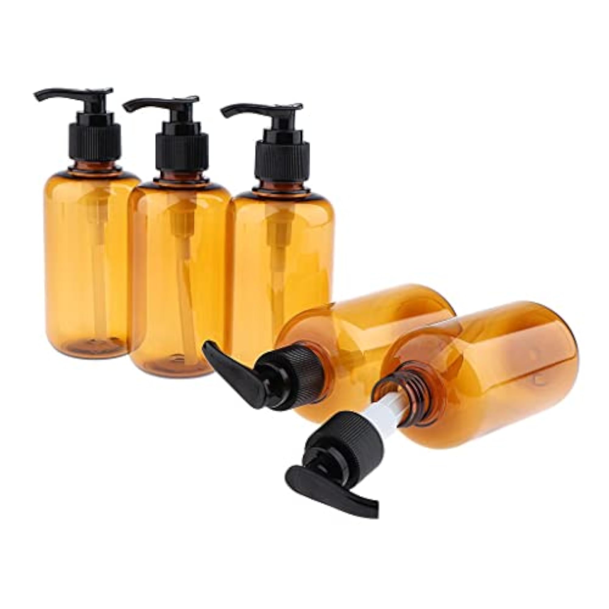 10 Empty ABSPump Bottles for Shampoo Lotions Body Wash