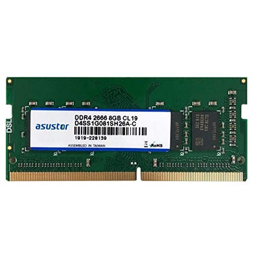 RAM ASUSTOR So-D4 2666 8GB pour un streaming multimédia fluide
