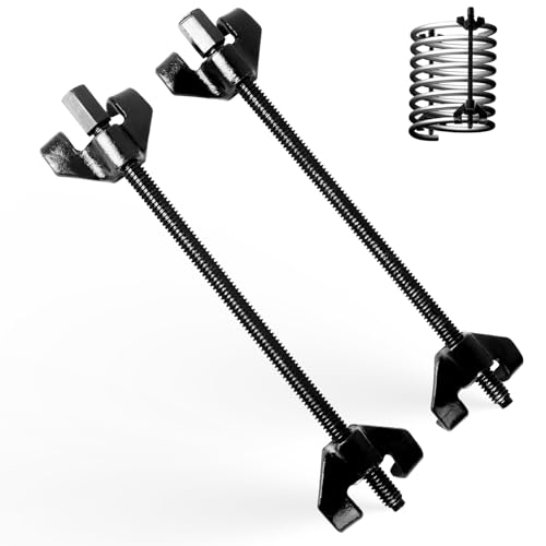 Set 2 Compressori Molla Ammortizzatori 370mm per Auto