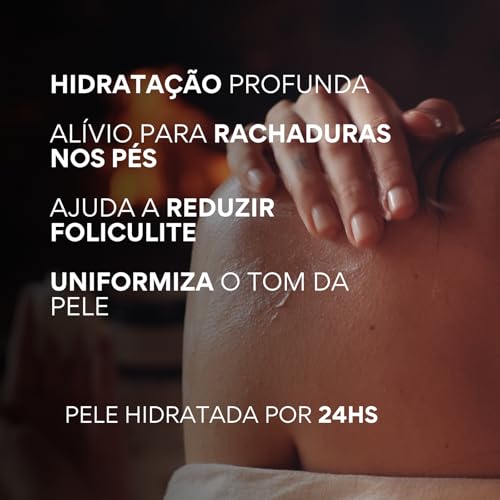 AHOALOE Manteiga Hidratante Corporal Suavidade - Babosa, Pracaxi e Andiroba - Ingredientes Naturais