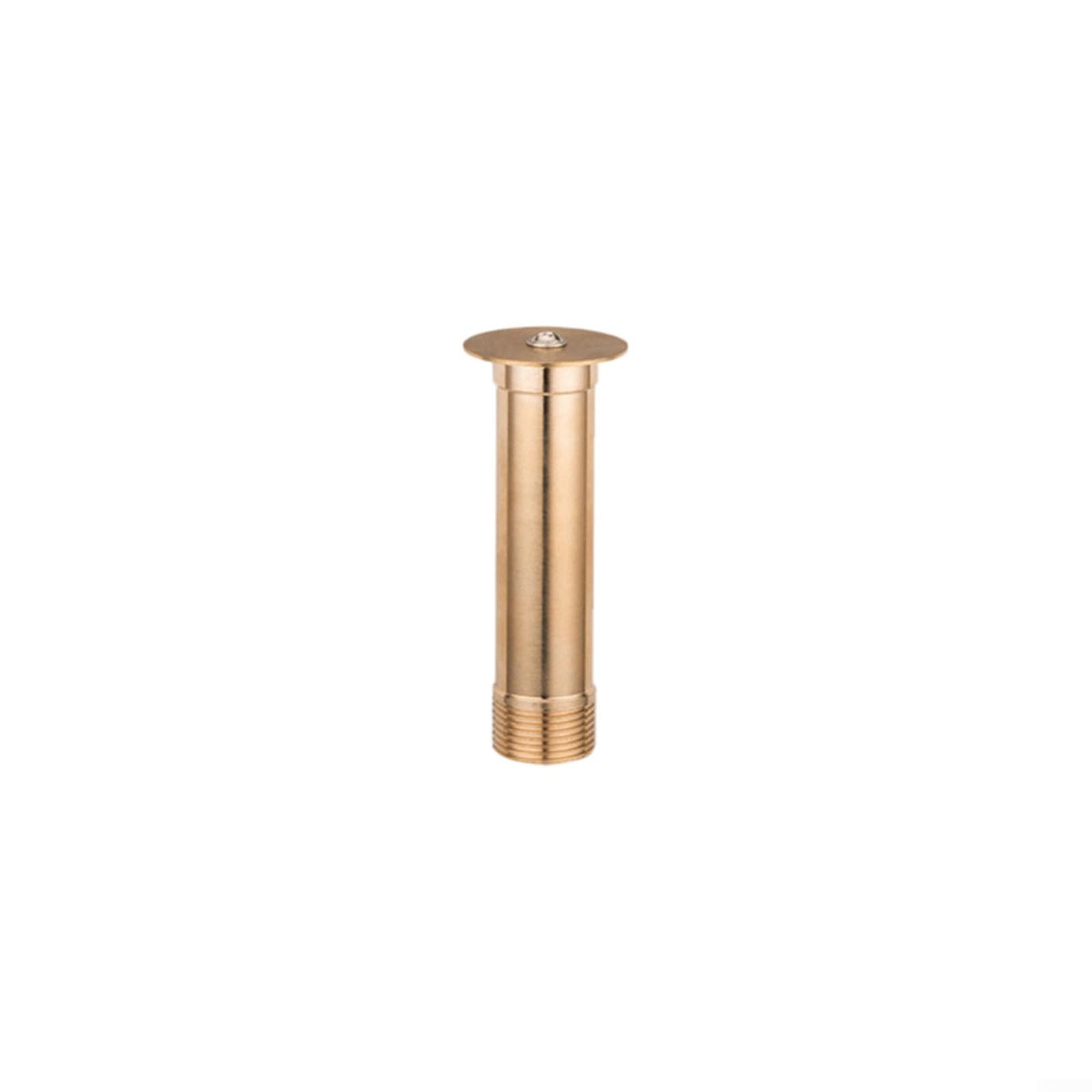 Spruzzatore a spruzzo d'acqua a fungo ugello a fontana in ottone per laghetto da giardino (5,1 cm)