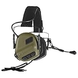 OPSMEN EARMOR M32 PLUS Tactical Headset 無線通信用電子イヤーマフ フォリッジグリーン