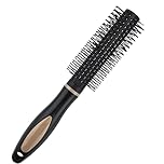 John Freida Salon Blowout Round Hair Brush, Women's Round Brushes for Blow Drying, Hairbrushes for Women, Styling Brush,Anti-Static