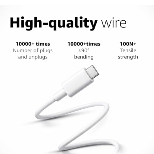 Image of PD Original C2C TurboPower Charging Cable 1M High Speed Type-C USB Cable For Samsung Galaxy A14 /S23 /S24 /S25 /FE /X3 Pro, Mi 14 /Moto One Series /Ultra| Fusion /12 /11 /XR /XS /X /8 Plus (JSM LQ4)