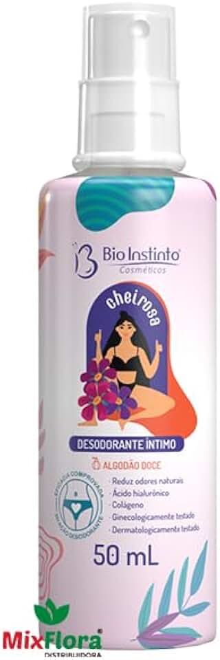 Desodorante Íntimo Cheirosa Algodão Doce Bio Instinto 50mL