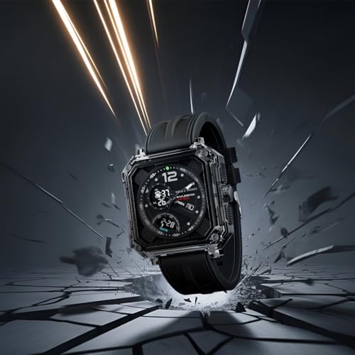Carlington Velocity CT 8121 Analog-Digital Sports Watch, Black - Image 8