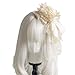 BUBEFSKD Elegant Lace Rose Hat Hair Clip With Bowknot Fashion Anime Costume Hat Clip Masquerades Party Dress Up Headpieces Party Decors