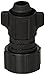 Orbit DripMaster 67469 Faucet to 1/2-Inch Distribution Tubing Adapter,Blacks