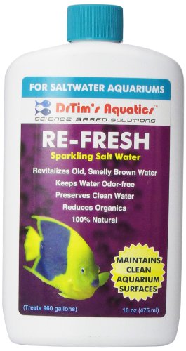 Dr. Tim’s Aquatics Saltwater RE-Fresh for Natural Fresh Sparkling Water – for Fish Tanks, Aquari Dr. Tim’s Aquatics Saltwater RE-Fresh for Natural Fresh Sparkling Water – for Fish Tanks, Aquari