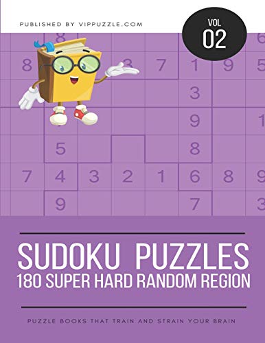 Sudoku Puzzles - 180 Super Hard Random Regions (Volume)