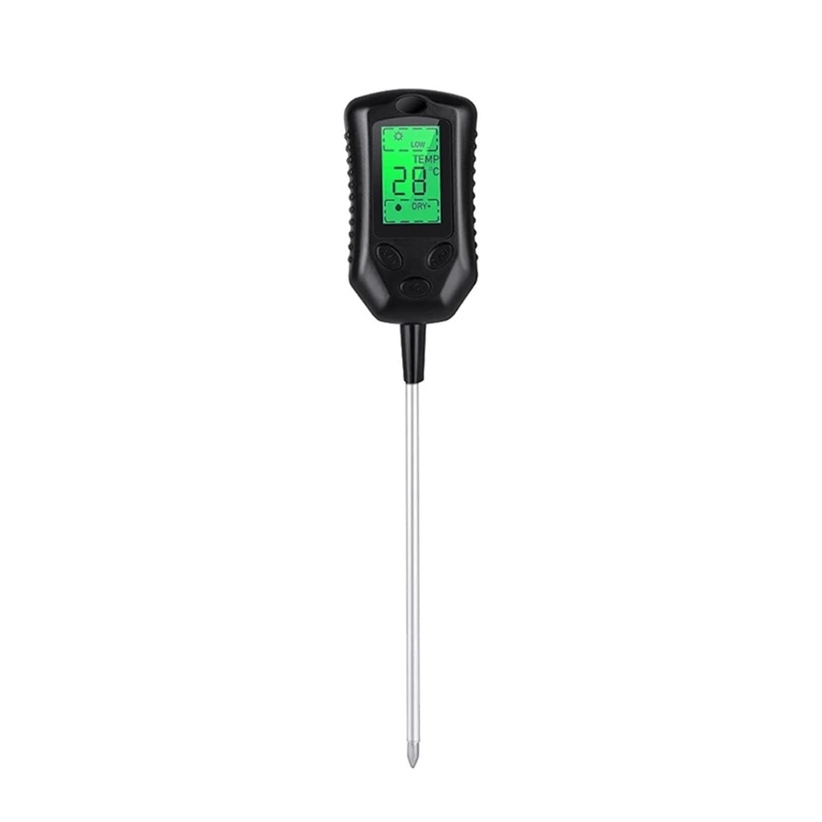 Medidor De Suelo 4 En 1 PH/humedad/luz Solar/temperatura Jardinería Plantación Sensor De Humedad Probador