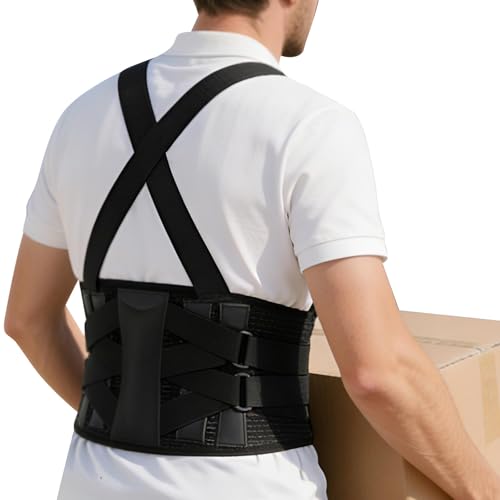 QFE Work Back Brace with Suspenders