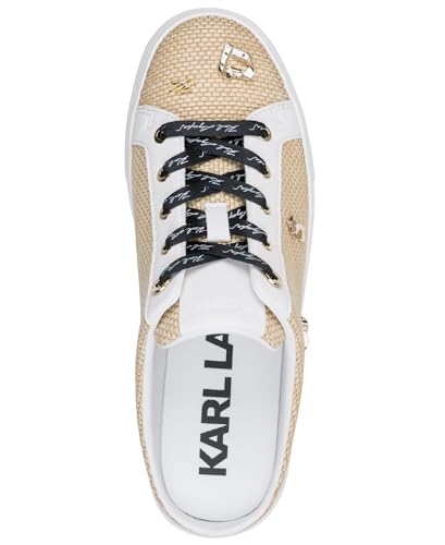 Image of Karl Lagerfeld Women's Cambria Slip on Sneaker Mule with Pins
