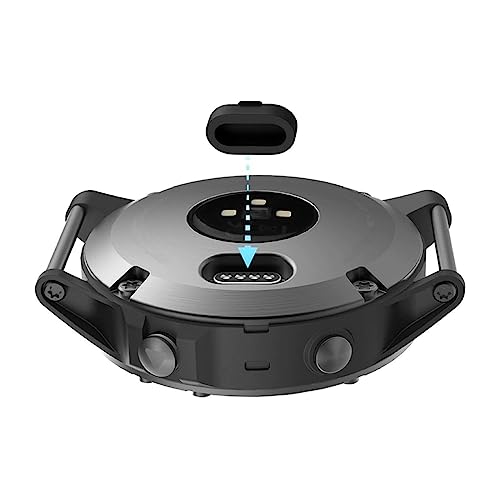 Tampa - Plug de Proteção LTimports para o Conector de Carga do Relogio Fenix 7 7X 7S - Fenix 6 6X 6S
