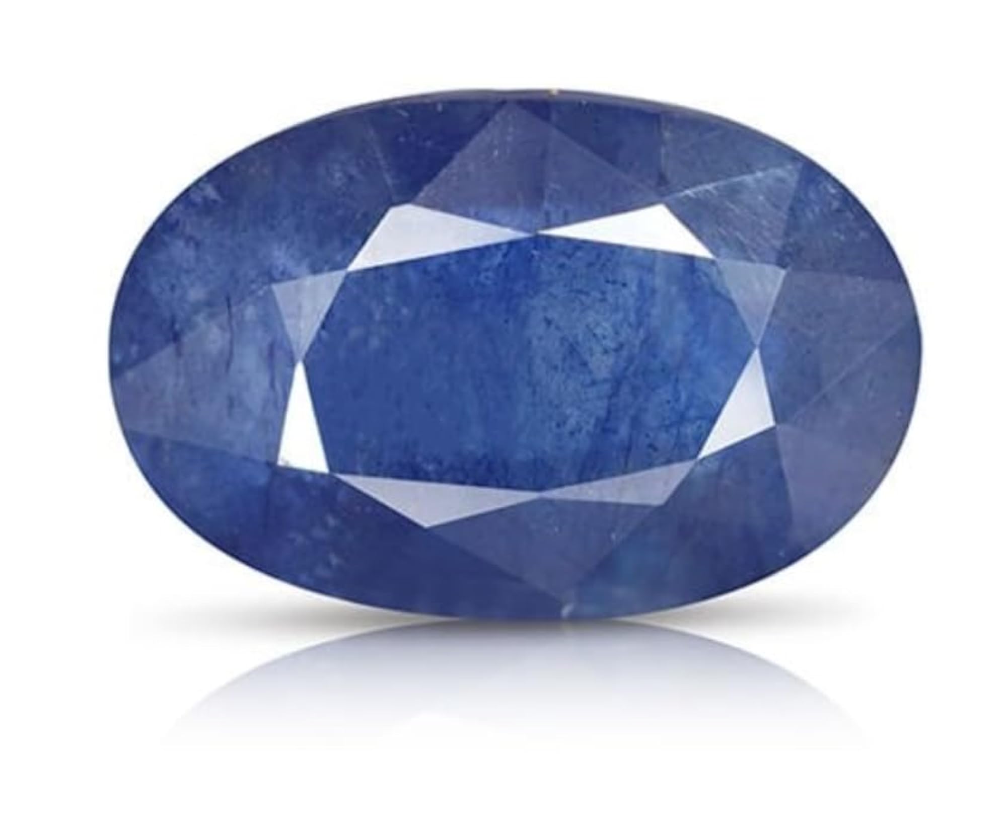 Nilmani Stone 6.85 Carat Natural Ceylon Blue Sapphire Gemstone