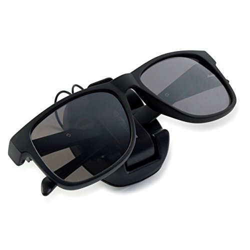 Superior Essentials Sunglasses Holder For Sun Visor/Air Vent - Conveniently Holds Sunglasses - Easy One Handed Operation (1 Pack) #TOP5