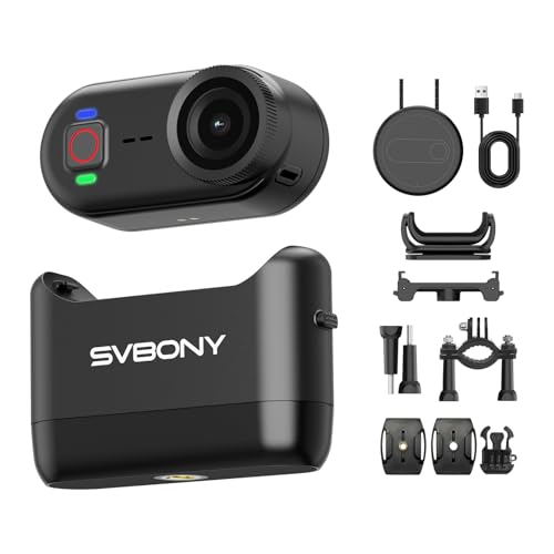 SVBONY SVGo M3 4K POV Action Camera, 43g Ultra-Light Mini