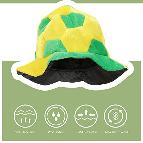 Sosoport Chapéu de Futebol da Copa Do Mundo: Boné Decorativo de Futebol Portátil para Suprimentos de