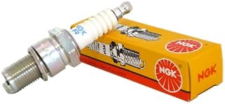 Genuine NGK BP6ES Spark Plug - silver/white