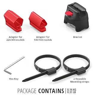 SeatyLock Bike U Lock Support de montage pour vélo - Kit de montage robuste pour Seatylock Mason Model ULocks - Accessoire de fixation de vélo portable sécurisé pour vélos électriques et scooters