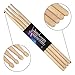 Ohtomber Drum Sticks, 2 Pair 5A Maple Drumsticks