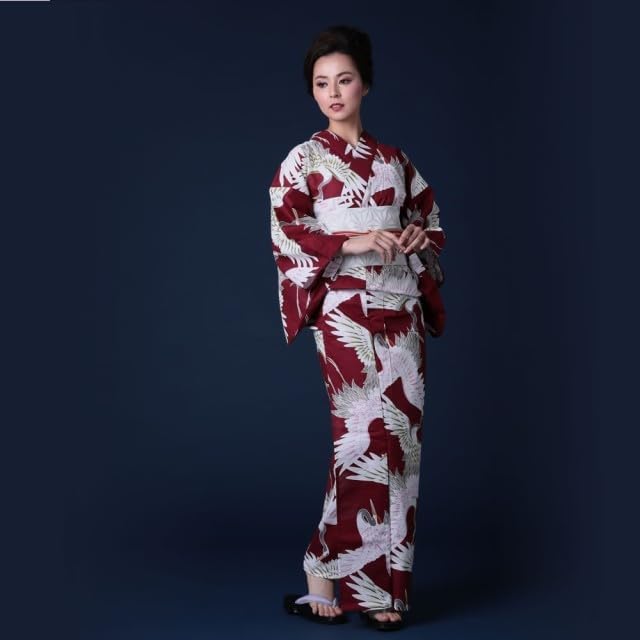 タグ付き rin no ne レディース 浴衣 綿絽 彼岸花 レディース浴衣3点