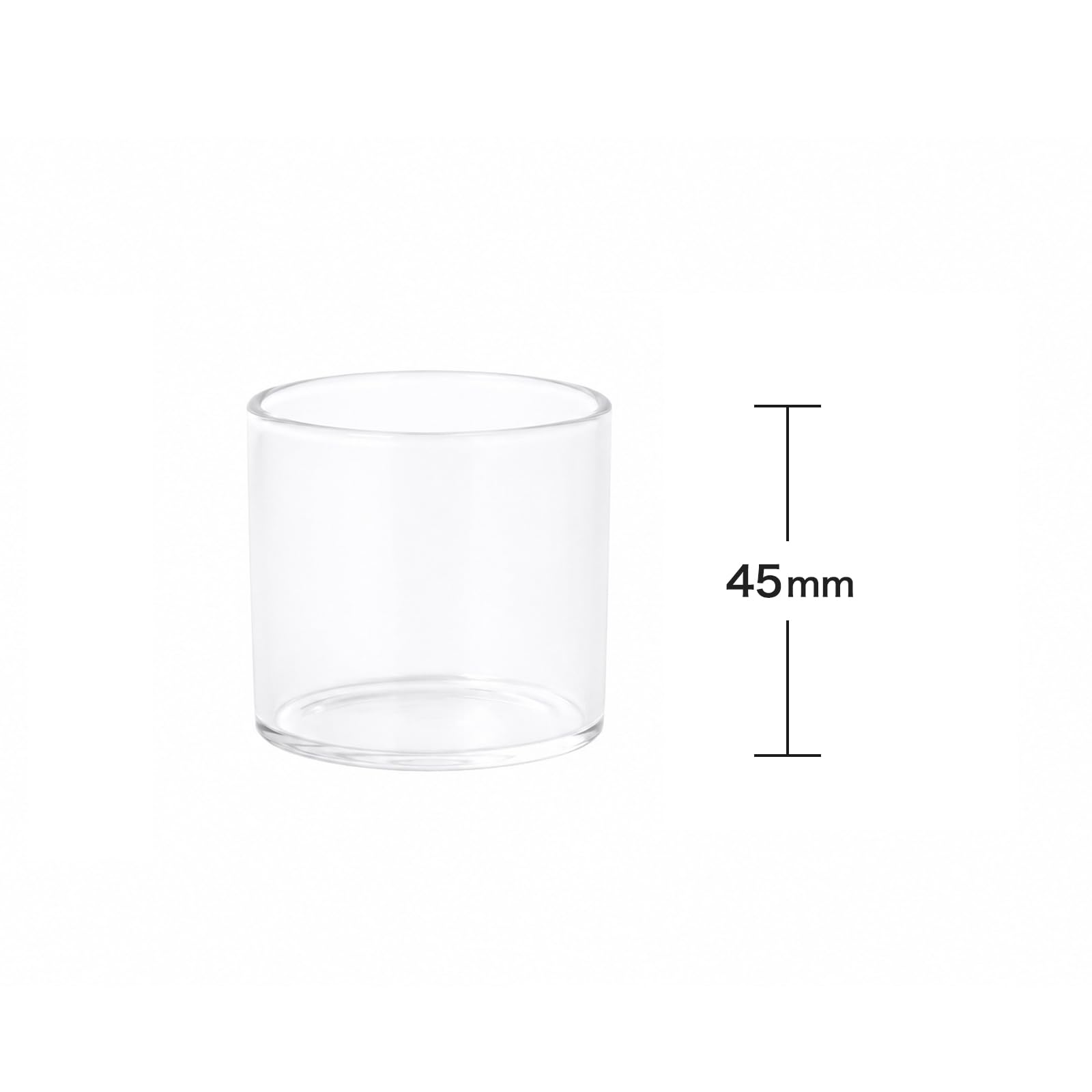 Amazon｜耐熱グラス 60ml 2個 セット クリア ガラス コップ ショット
