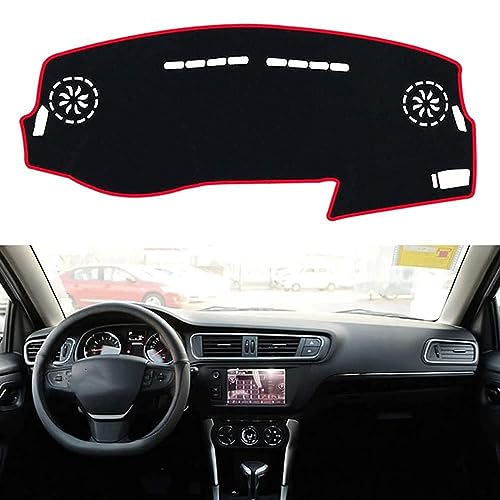 Tapis de bord anti-reflet résoud les fissures sur Citroën C3 2013-2018