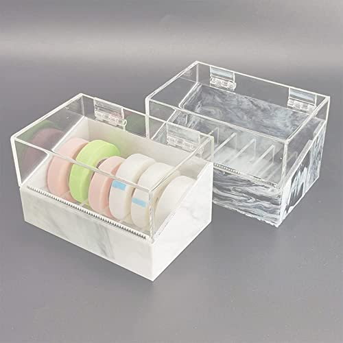zalati Eyelash Tape Cutter with Multi-Grids Storage Box Roll Tape Holder Tape Tool for False Eyelashes Tape Dispenser - Image 4