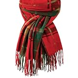 Clothirily Winter Scarf for Women- Womens Fashion Plaid Scarfs Lightweight, Cashmere Feel Warm Soft Pashmina Shawls and Wraps, Long Blanket Scarf