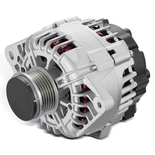 Image of BDFHYK Alternator 110Amp High Output for Kia Soul 2012-2016, for Kia Rio 2014-2017, for Hyundai Veloster 2015-2017 Replaces OE# 37300-2B760, 37300-2B760RU, 2616559 | For Kia Forte Koup 1.6L 2014-2016, Forte 5 1.6L 2015-2016 12V 110A 6-Groove Pulley Clockwise, OE 373002B760RU 2616559