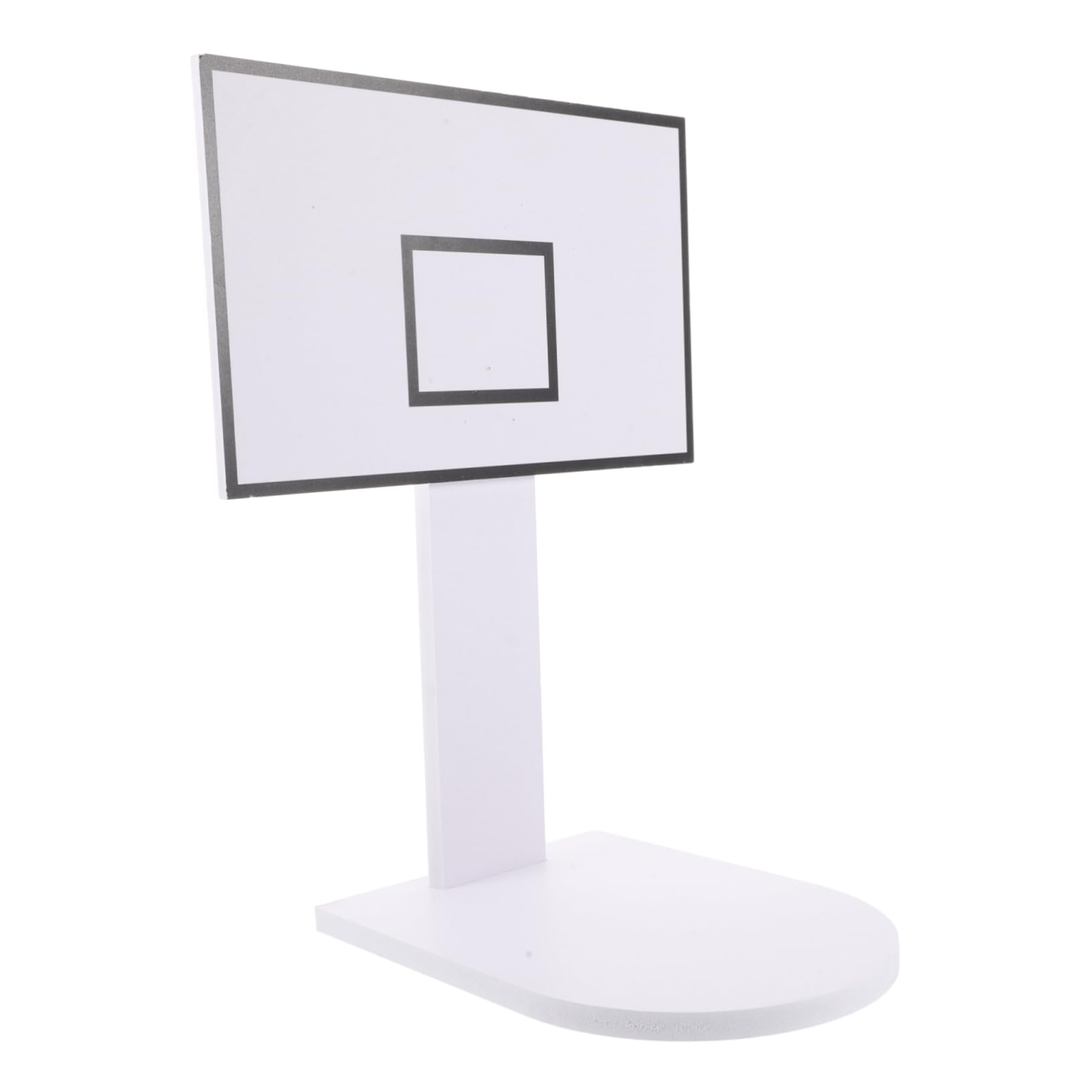 KOMBIUDA Basketball Hoop for Floor Mini Basketball Stand with Backboard Perfect for Home Decor Play