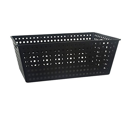 Cestão One, 59,5 x 38,8 x 22,3 cm, Preto, Coza