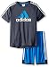 adidas Boys' Tee and Active Short Set